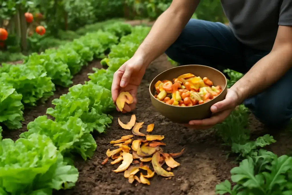 Fertilizzanti naturali per orto domestico: i vantaggi che non ti aspetti dalle bucce di frutta