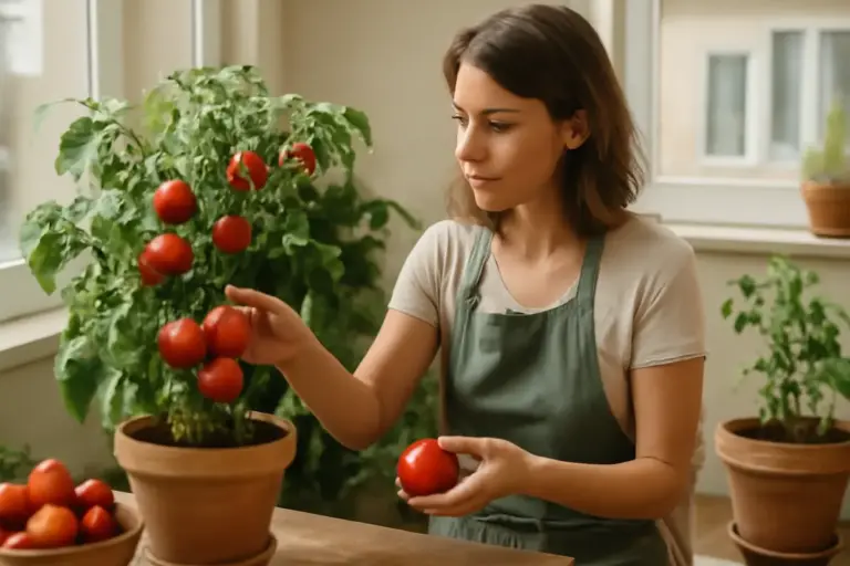 Coltivazione biologica di pomodori a casa: come avere frutti saporiti anche in vaso
