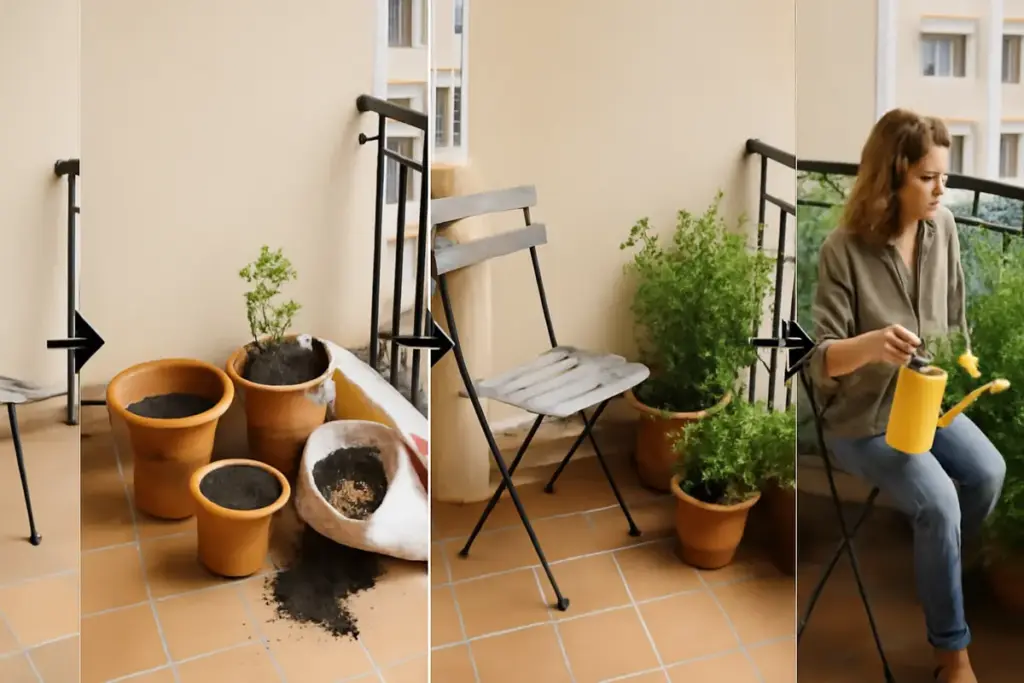 Quali tappe seguire per trasformare un balcone anonimo in un’oasi verde? Il dettaglio che accelera la trasformazione