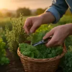 Raccolta delle erbe aromatiche: perché il momento della giornata influisce sul sapore