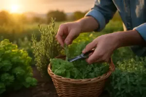 Raccolta delle erbe aromatiche: perché il momento della giornata influisce sul sapore