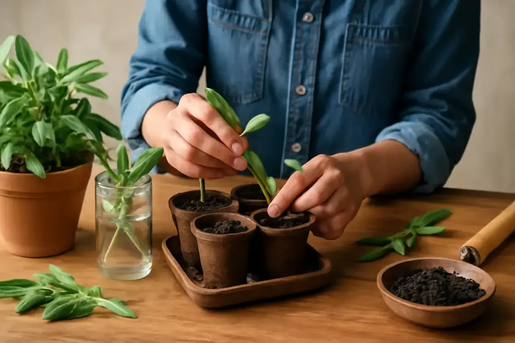 Moltiplicare la salvia per talea: passaggi pratici per nuove piantine robuste in poche settimane