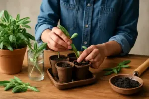 Moltiplicare la salvia per talea: passaggi pratici per nuove piantine robuste in poche settimane