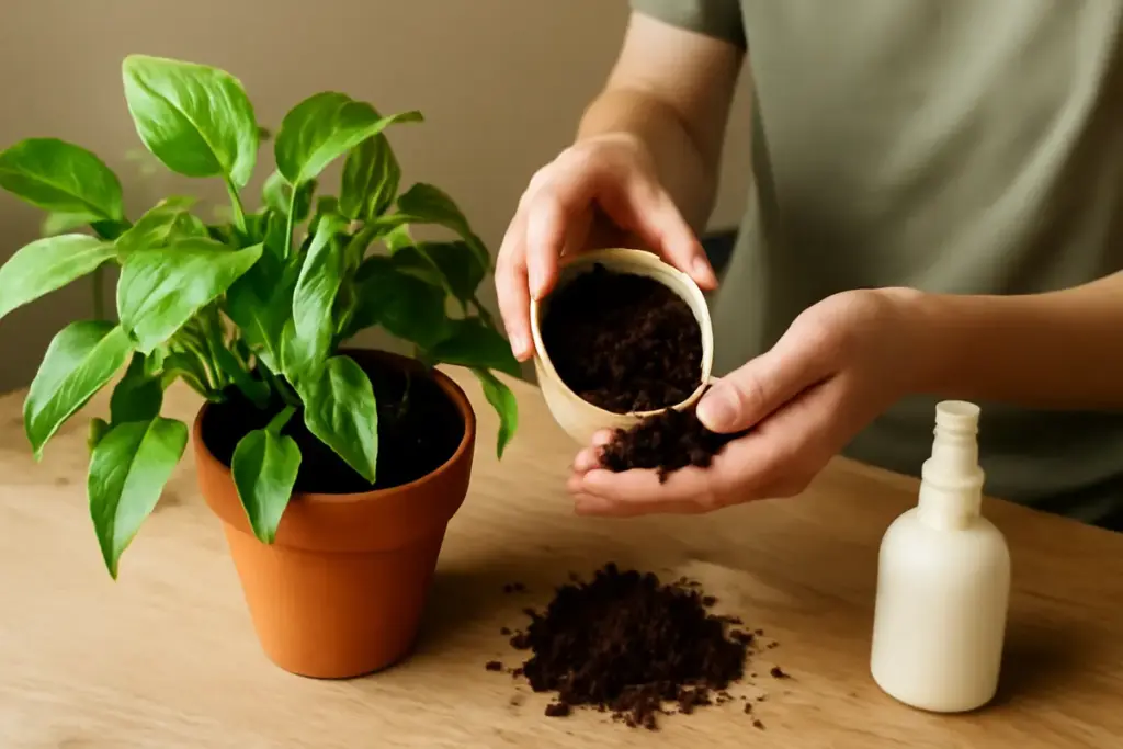 Come ottenere una crescita veloce nel pothos da interno? Il fertilizzante naturale spesso sottovalutato