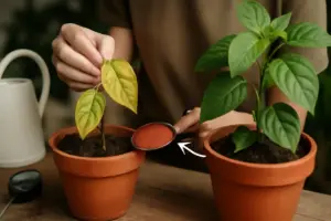 Come riconoscere e curare le carenze di ferro nelle piante ornamentali? L’errore comune da evitare