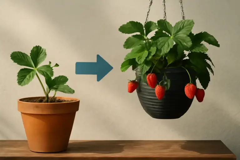 Perché le fragole in vaso spesso non fruttificano? La soluzione poco conosciuta dei vasi sospesi