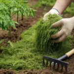 Pacciamatura con erba tagliata nell’orto: tutti i vantaggi concreti per il suolo e le radici