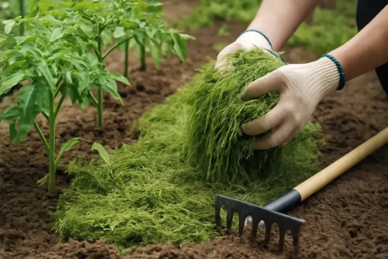 Pacciamatura con erba tagliata nell’orto: tutti i vantaggi concreti per il suolo e le radici
