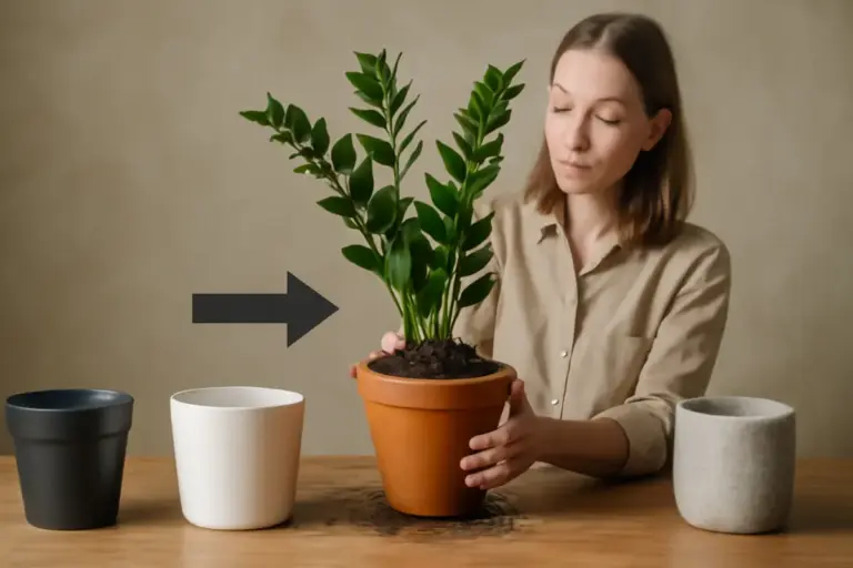 Come scegliere il vaso giusto per la zamioculcas? Il materiale che favorisce radici più sane