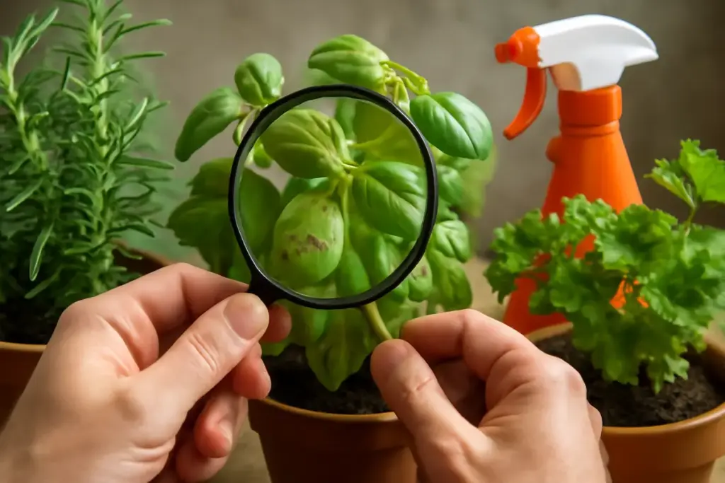 Parassiti sulle piante aromatiche: come riconoscerli e intervenire subito