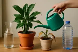 Che acqua usare per annaffiare le piante in vaso? Il tipo che fa la differenza nella salute