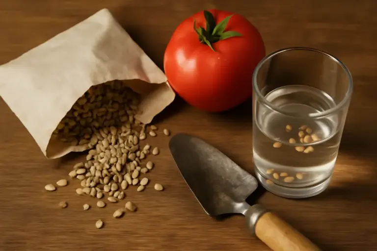 Semi di pomodoro vecchi: conviene seminarli? Il test rapido che svela la loro vitalità