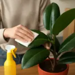 Pulizia delle foglie: come eliminare la polvere senza danneggiare la pianta?