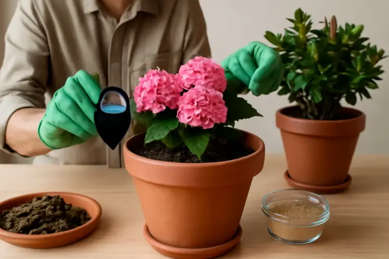 Coltivare piante acidofile in vaso: come mantenere il pH ideale con rimedi semplici