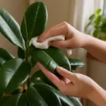 Pulire la cera delle foglie sulle piante verdi: il metodo delicato che protegge la naturale brillantezza