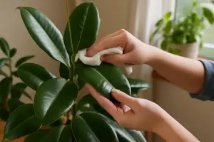 Pulire la cera delle foglie sulle piante verdi: il metodo delicato che protegge la naturale brillantezza